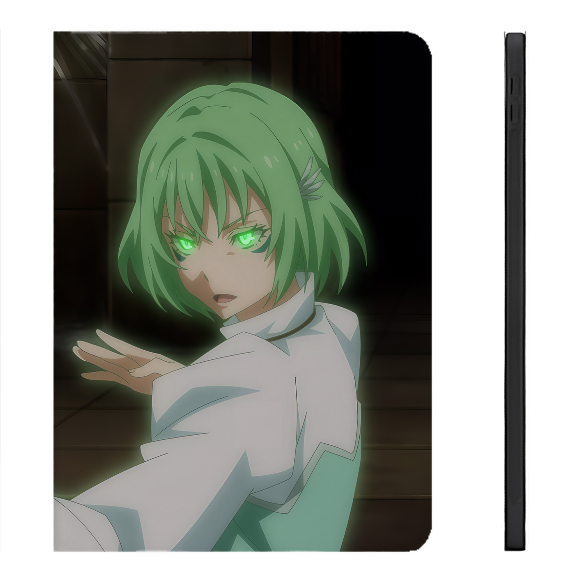 （画像用） 転スラ Regarding Reincarnated to Slime IPadケース ペンホルダー付き ブックスタイルデザイン